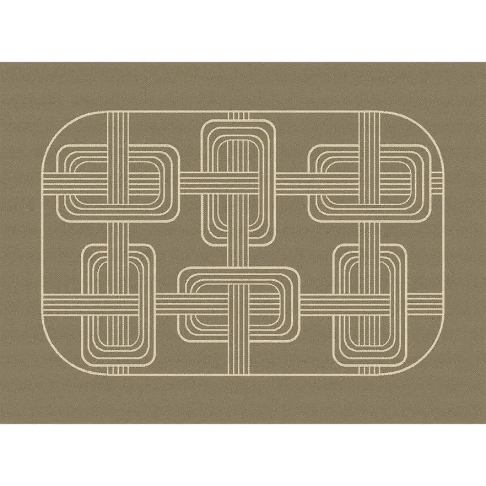 Hôtel Particulier Green Placemat 20" x 14"