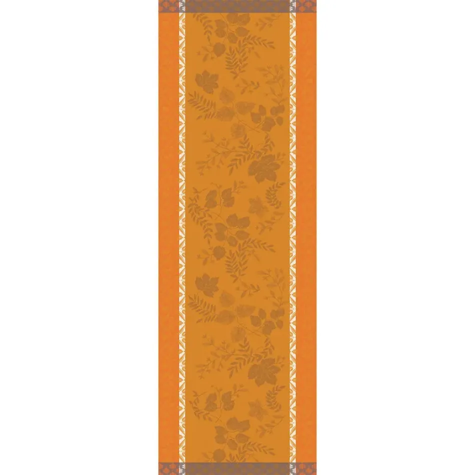Manor Lane Orange Runner 20" x 59"