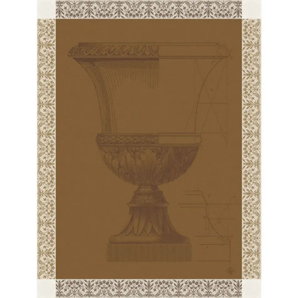 Médicis Yellow Tea Towel 24" x 31"