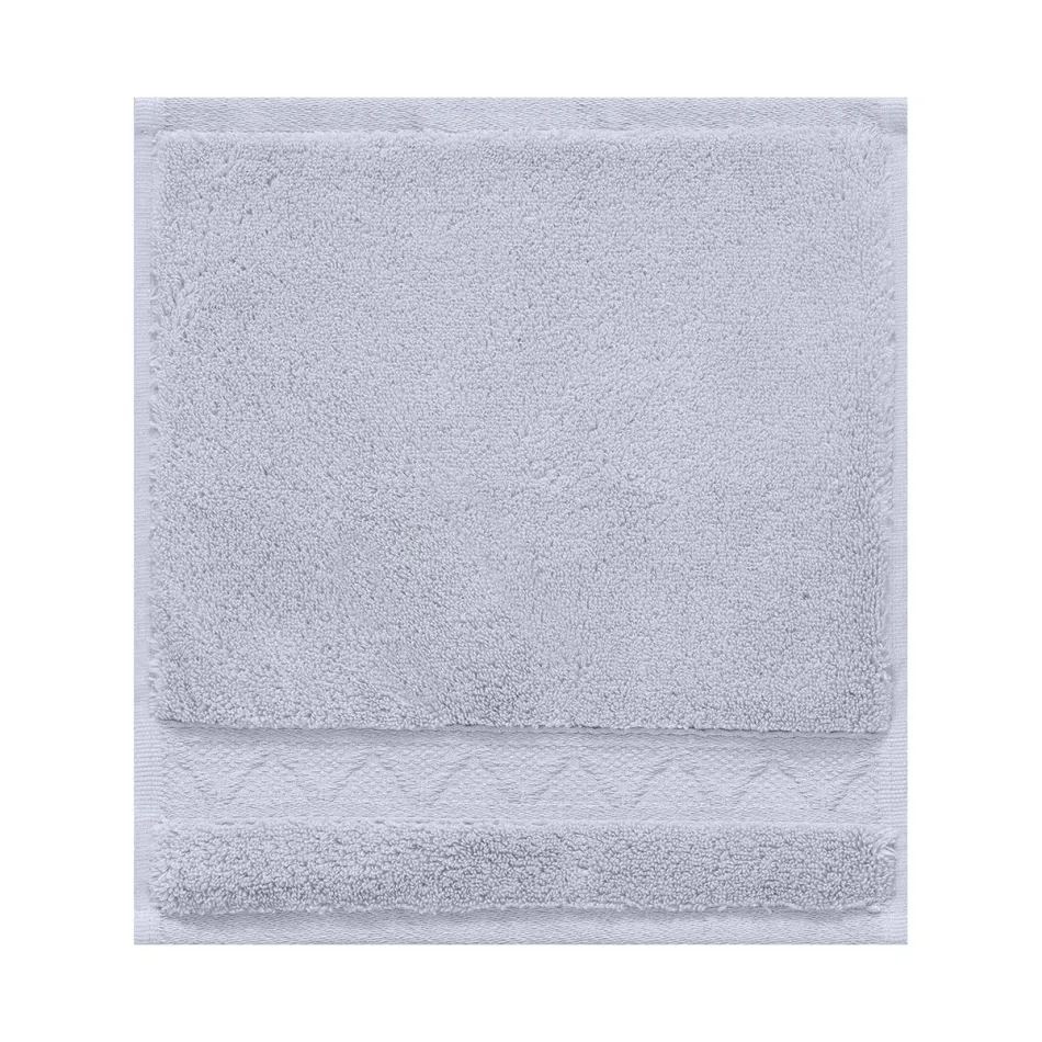 Caresse Cloud Grey Washcloth 12" x 12"
