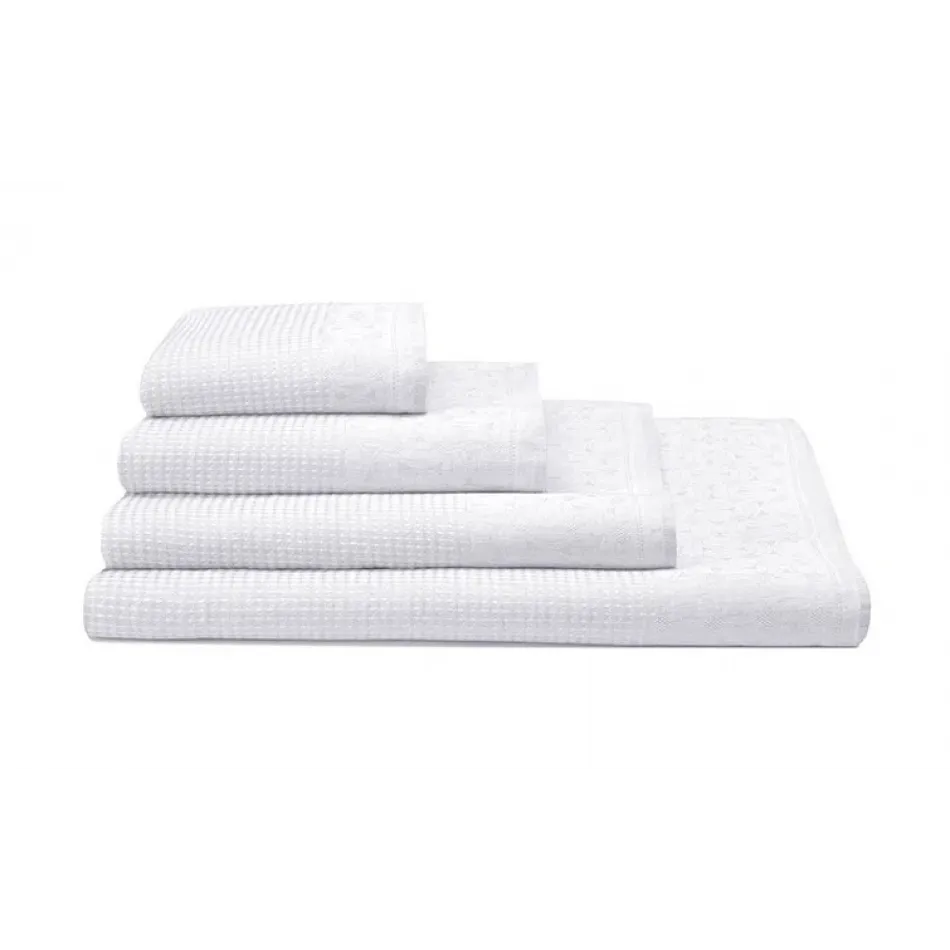 Lula White Bath Sheet 35" x 59"