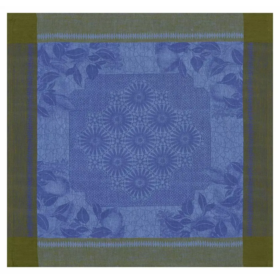 Jardin D'Orient Blue Napkin 23" x 23"