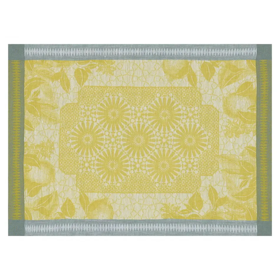 Jardin D'Orient Yellow Placemat 20" x 14"