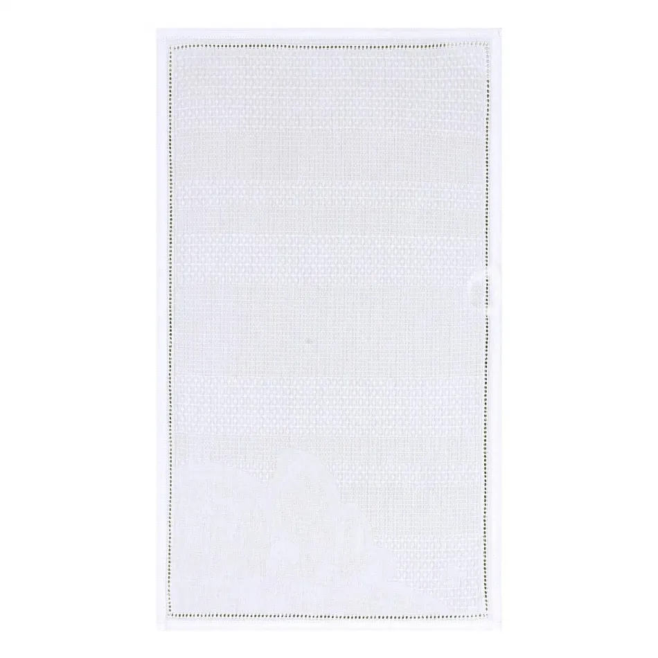 Volupte White Guest Towel 12" x 20"