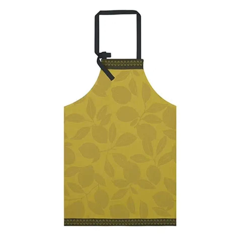 Sous Les Citronnniers Yellow Apron 35" x 38"