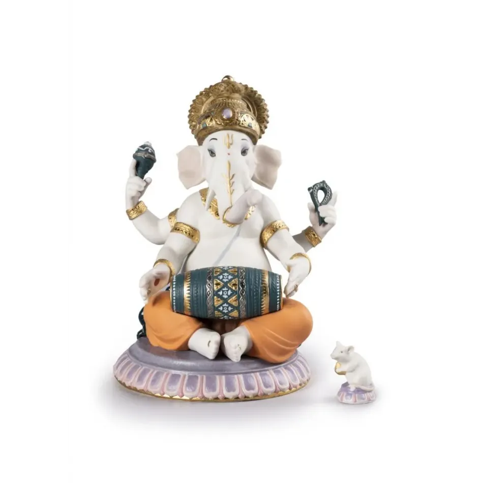 Mridangam Ganesha (Limited Edition) (Special Order)