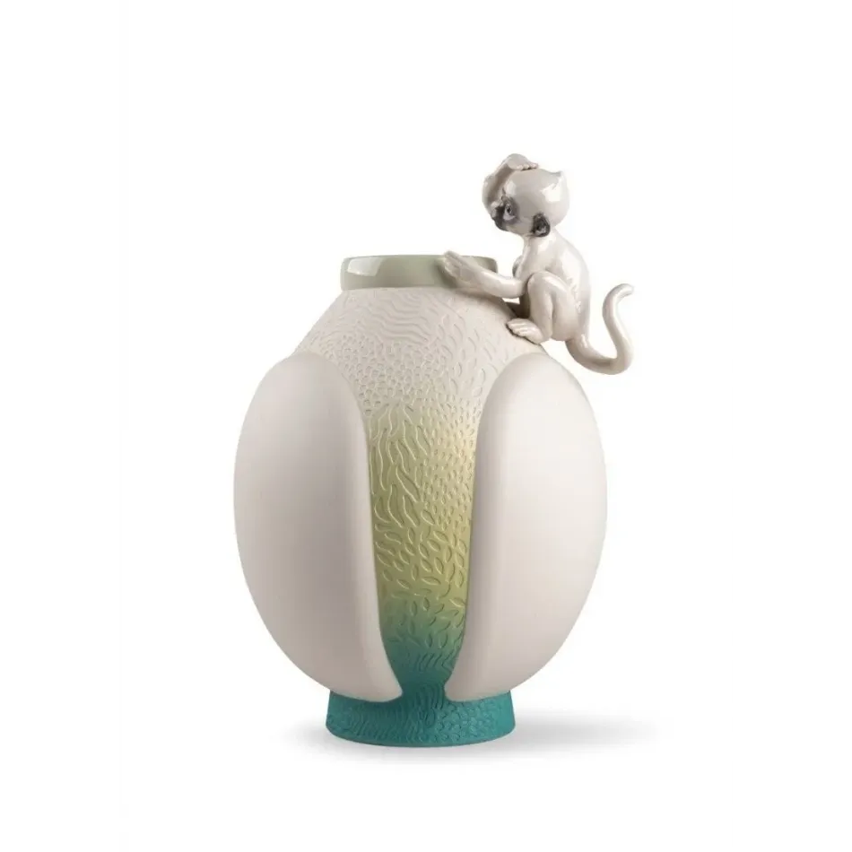 Monkey Vase