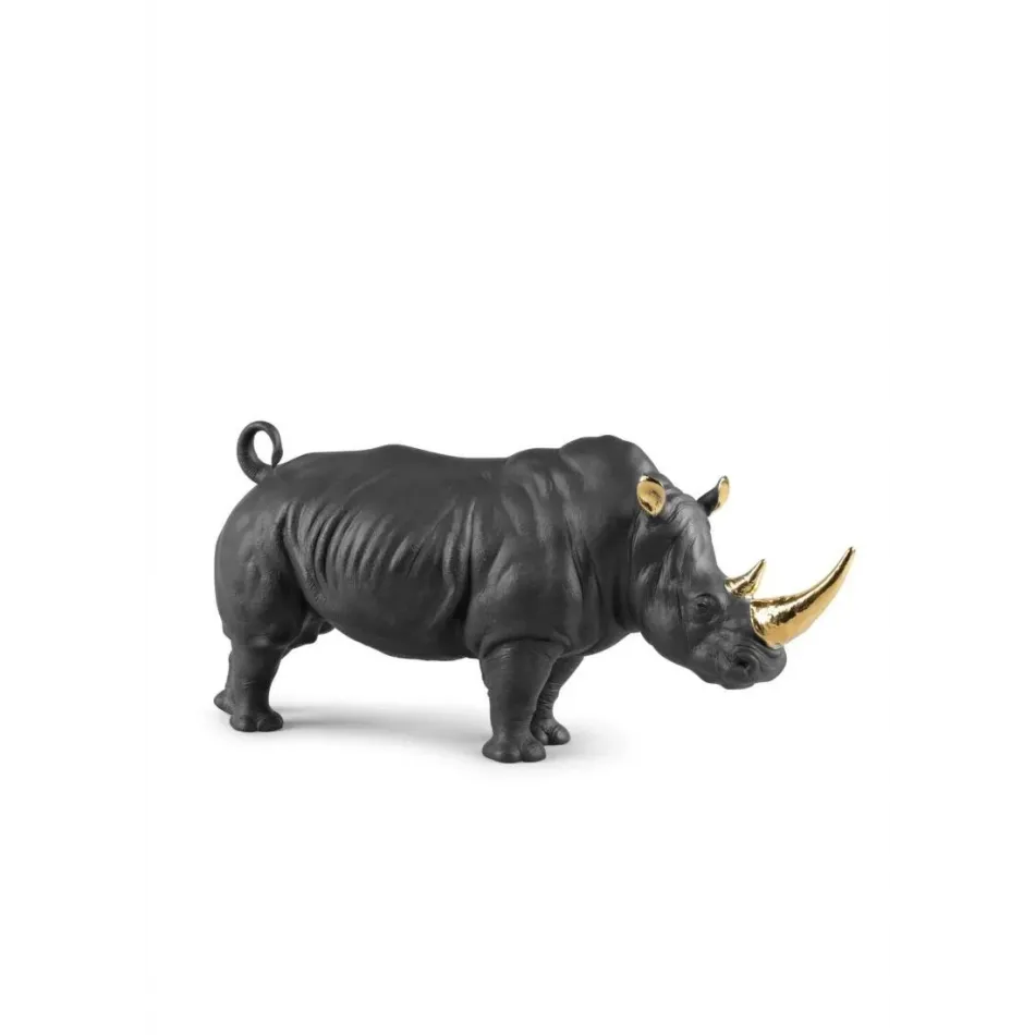 Rhino (Black - Gold)