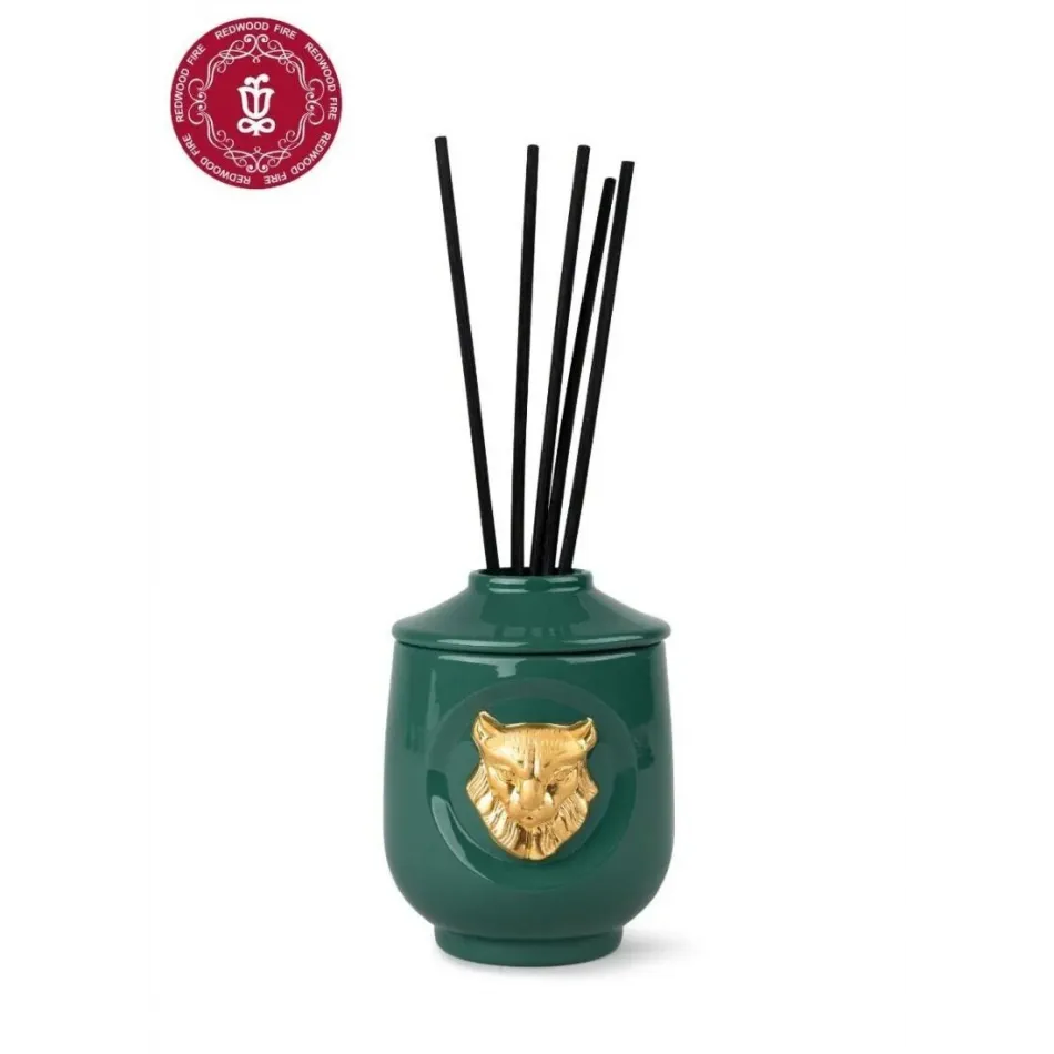 Lynx Perfume Diffuser Luxurious Animals Redwood Fire Scent