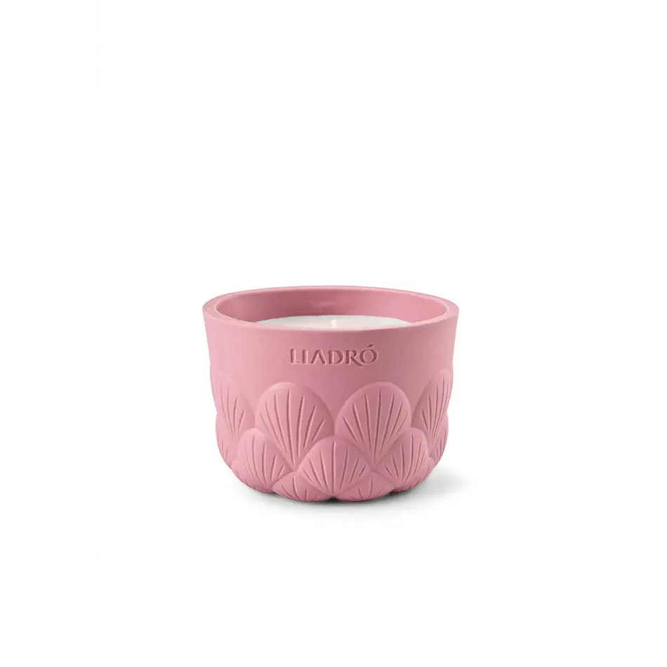 Dahlia Pink Tropical Blossoms Candle
