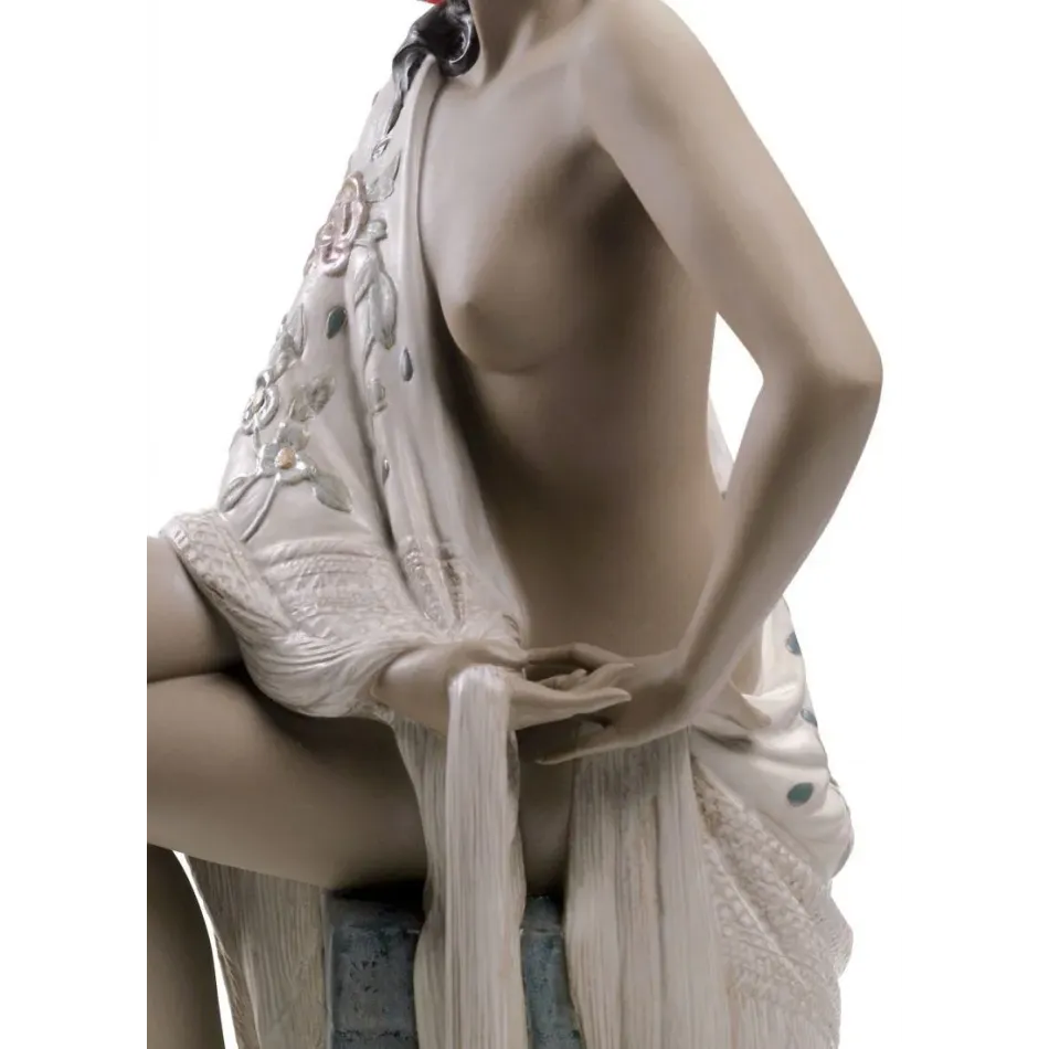 Nude With Shawl