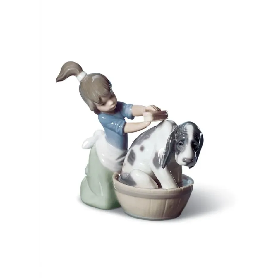 Bashful Bather