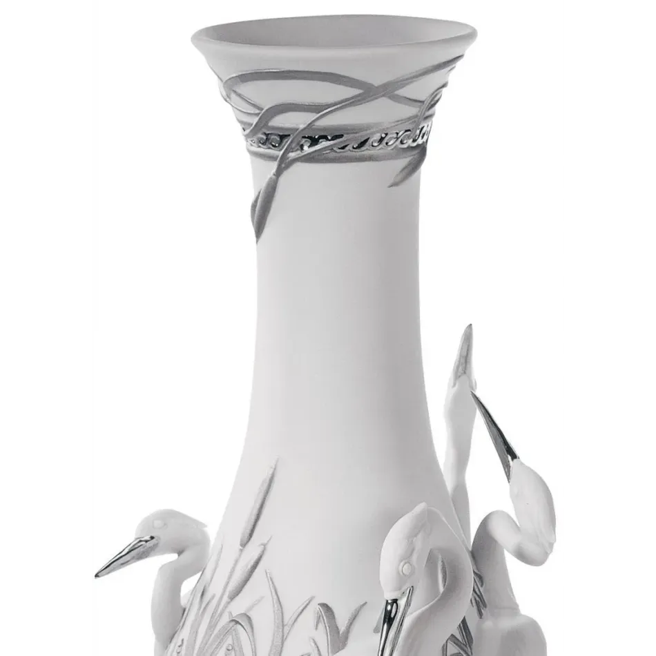 Herons' Realm Vase (Re - Deco)