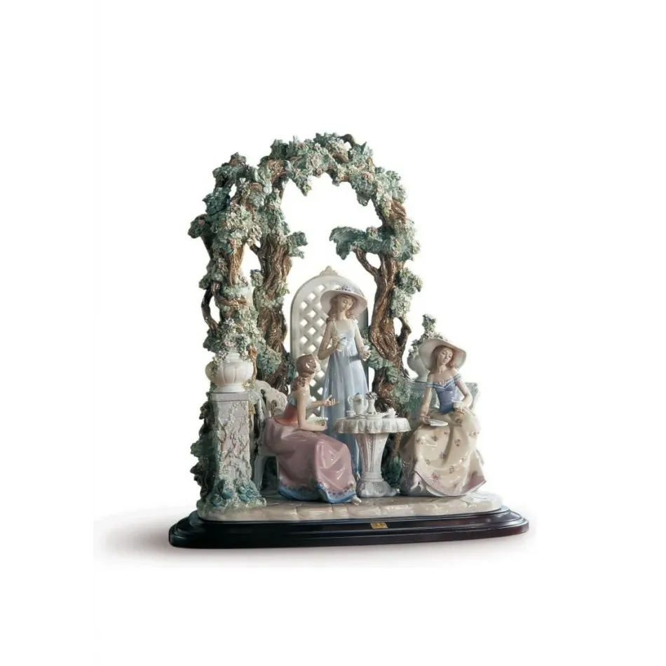 Tea In The Garden Women Sculpture Limited Edition (Special Order)