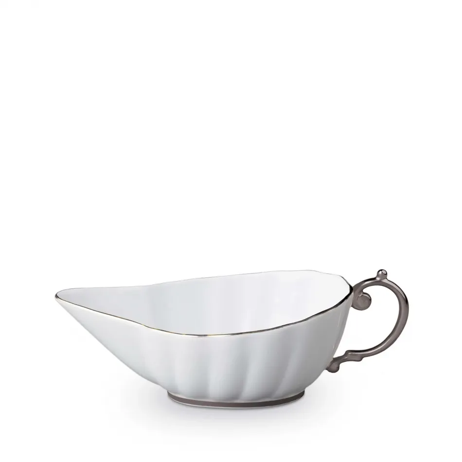 Aegean Platinum/Perlee Platinum Sauce Boat 8 x 3" - 20 x 8cm / 12oz - 35cl