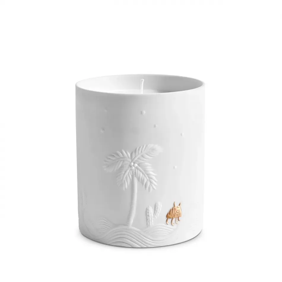 L'Objet + Haas Candle Mojave Palm 3.5 x 4.25" - 9 x 11cm/12.5oz - 350g