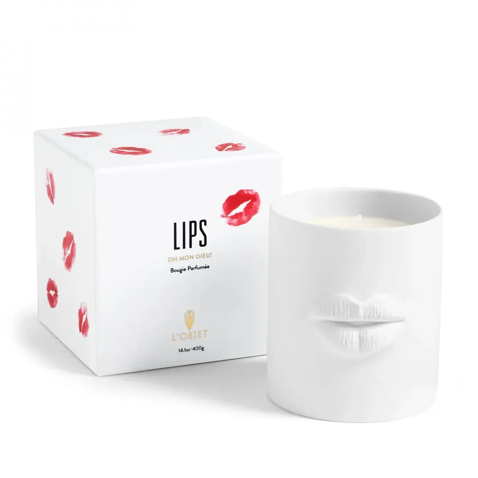 Lips Candle