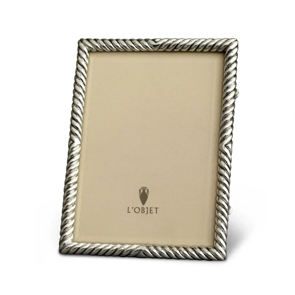 Deco Twist Platinum Picture Frame 5 x 7"