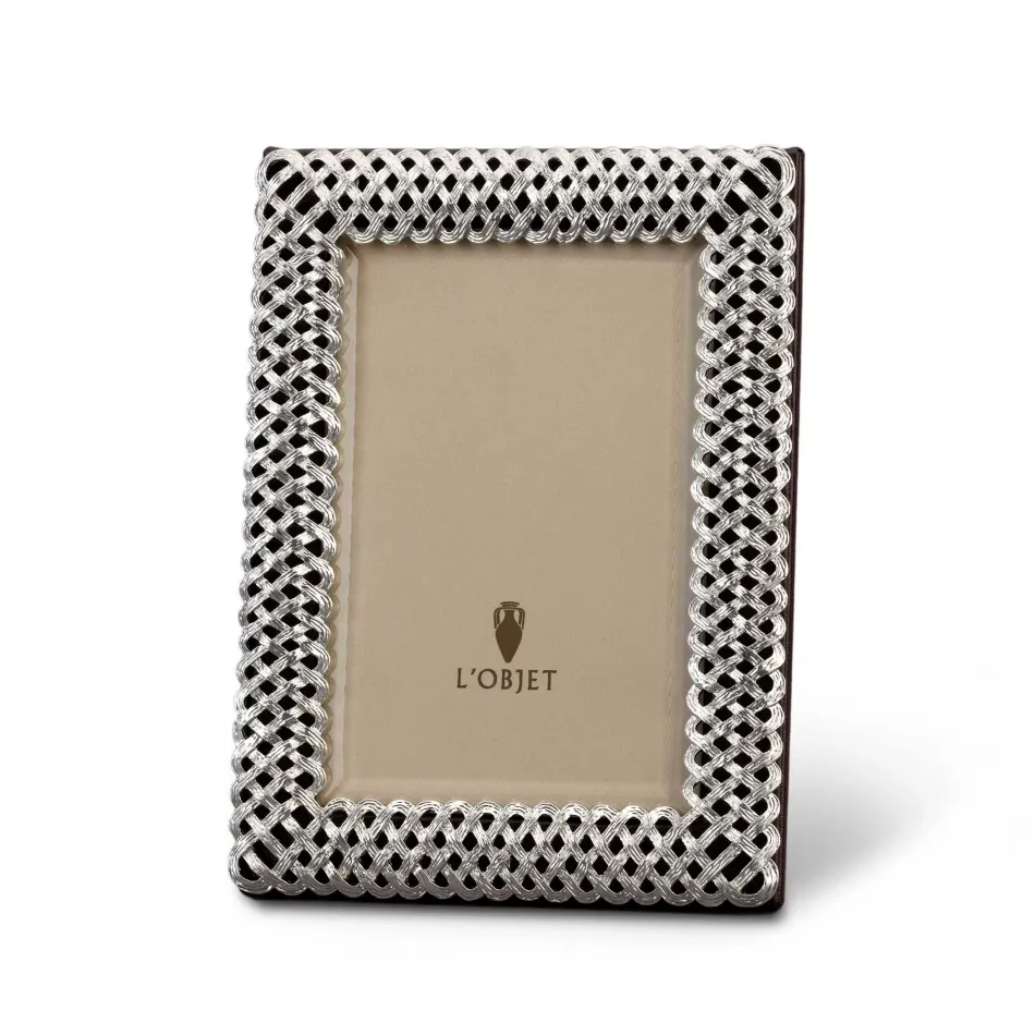 Braid Platinum Picture Frame 5 x 7"