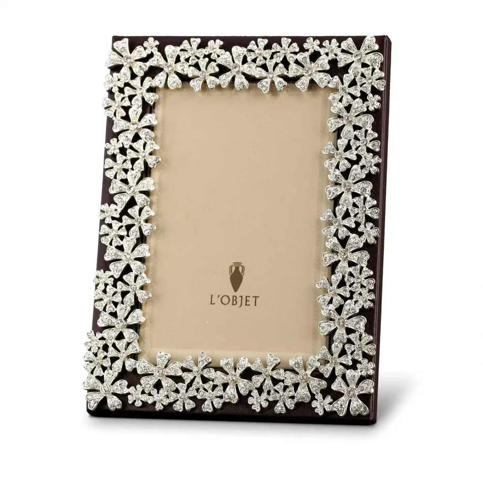 Garland Platinum + White Crystals Picture Frame 8 x 10"