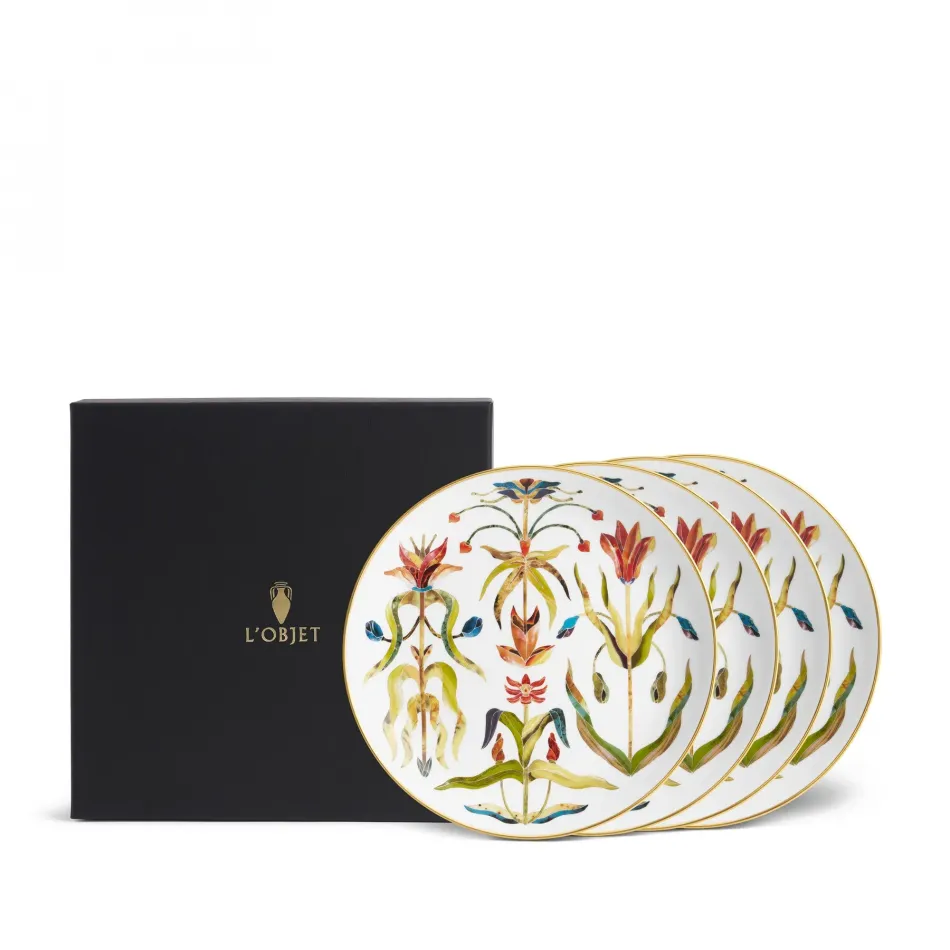 Grand Tour Dessert Plates (Set of 4)