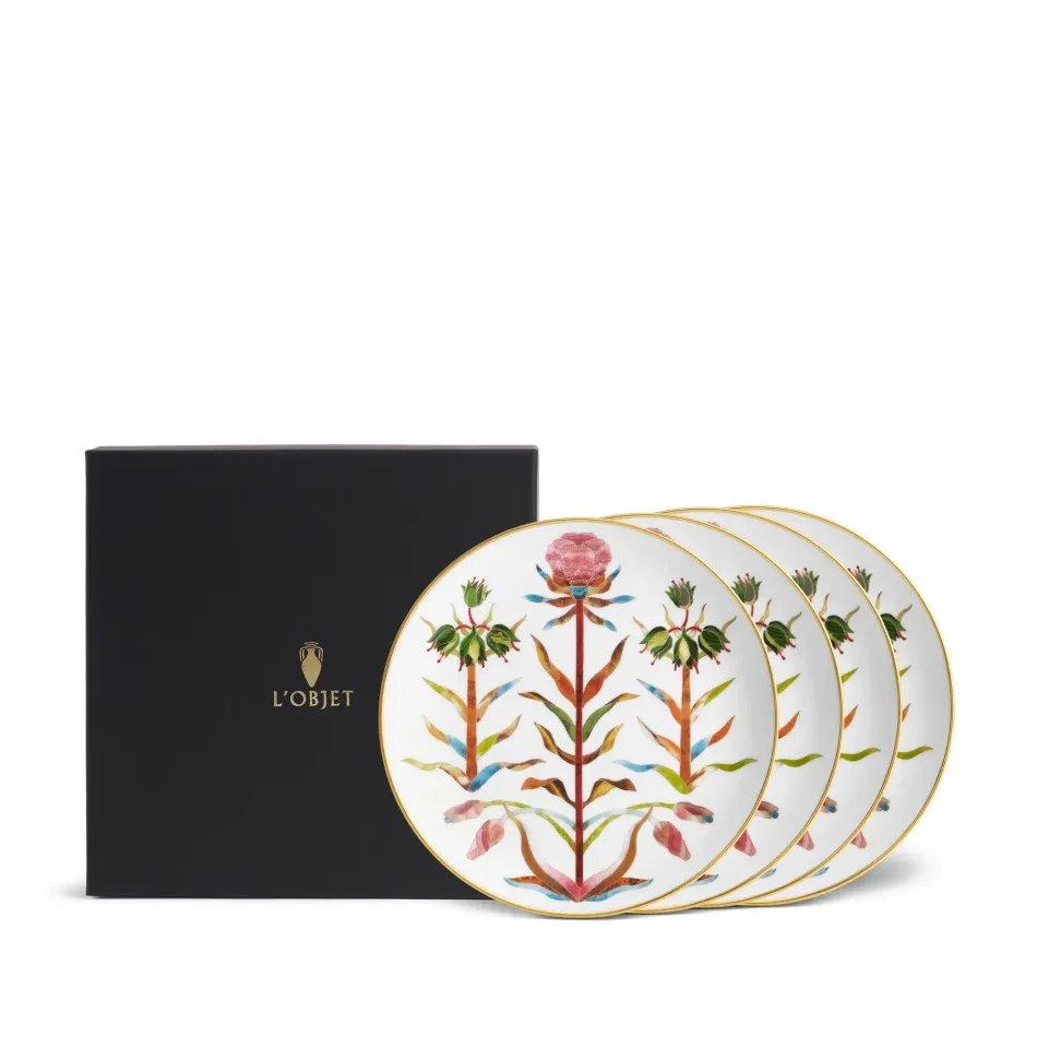 Grand Tour Bread + Butter Plates (Set of 4)