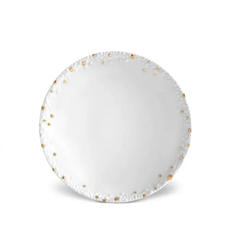 Hass Mojave White + Gold Soup Plate 9" - 23cm