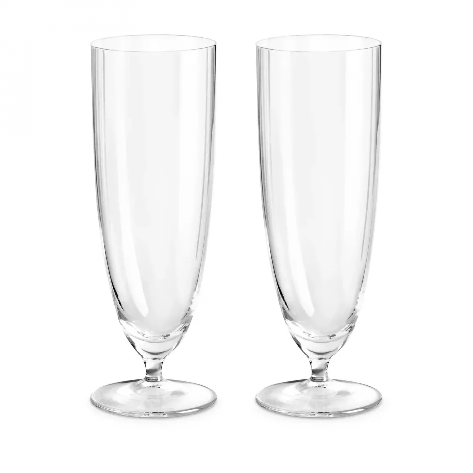 Iris Champagne Flutes (Set of 2)