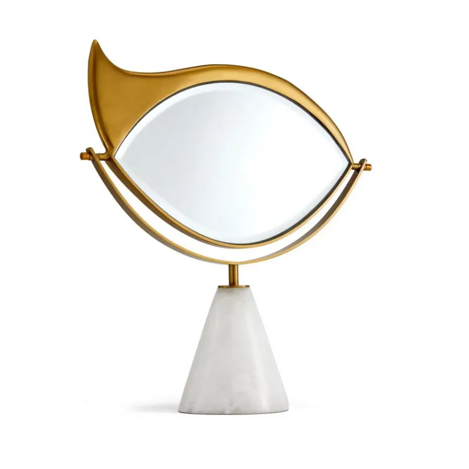L'Objet + Lito Vanity Mirror 10.75 x 3 x 11.5˝ - 27 x 8 x 29cm