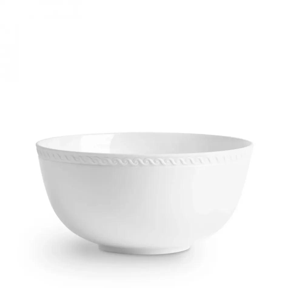 Neptune White Bowl Large 9" - 23cm / 3qt - 3L