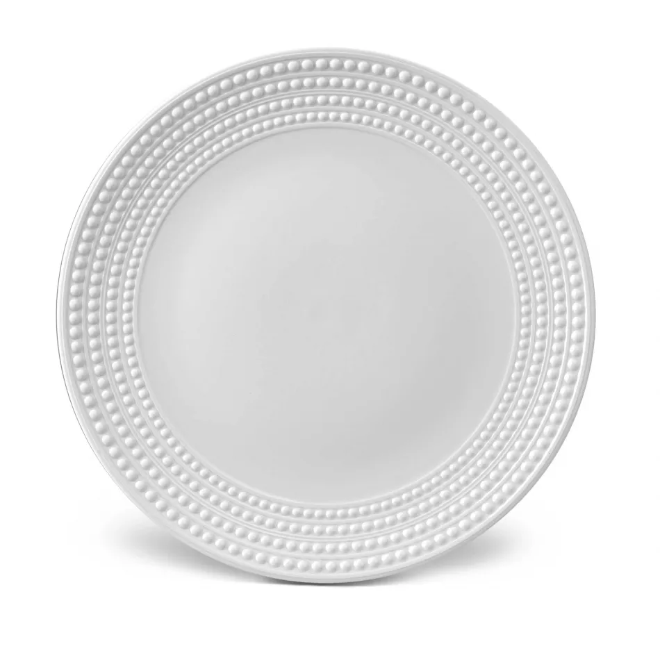 Perlee White Rd Platter 14"