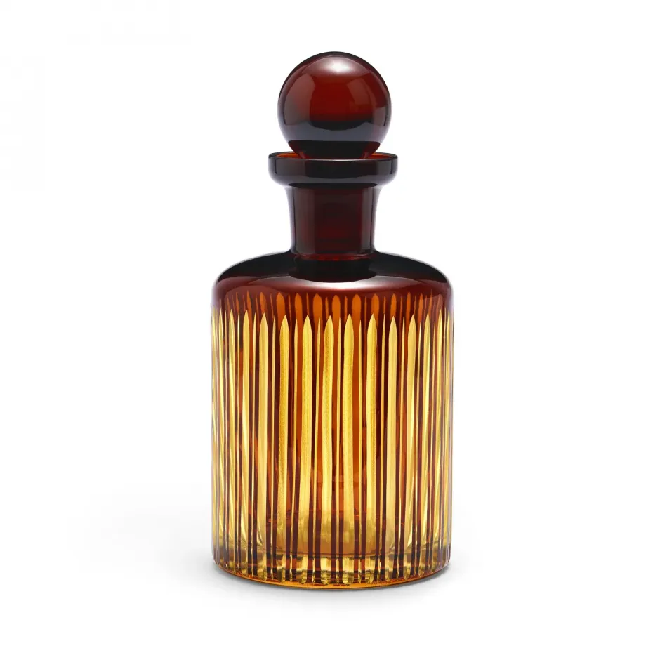Prism Amber Decanter