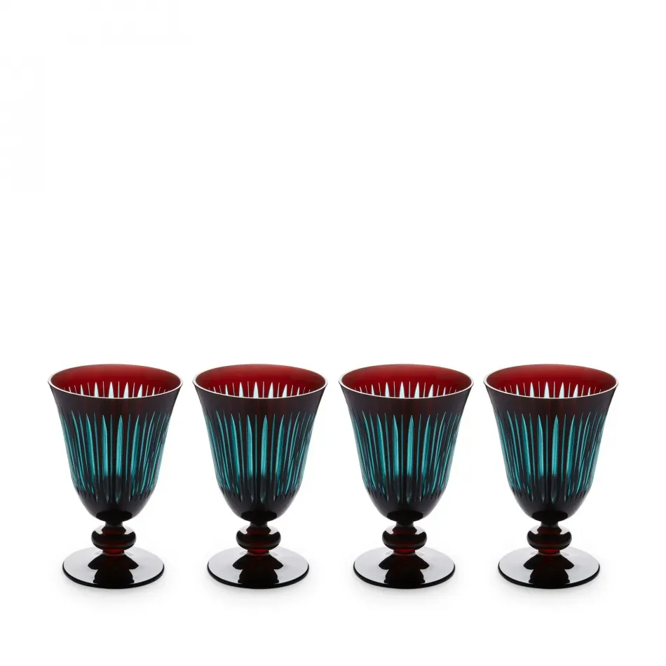 Prism Bordeaux Wine Glasses, Set of 4