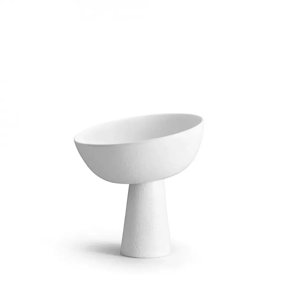 Terra Bowl on Stand Stone Small 7.25 x 7.75" - 18 x 20cm
