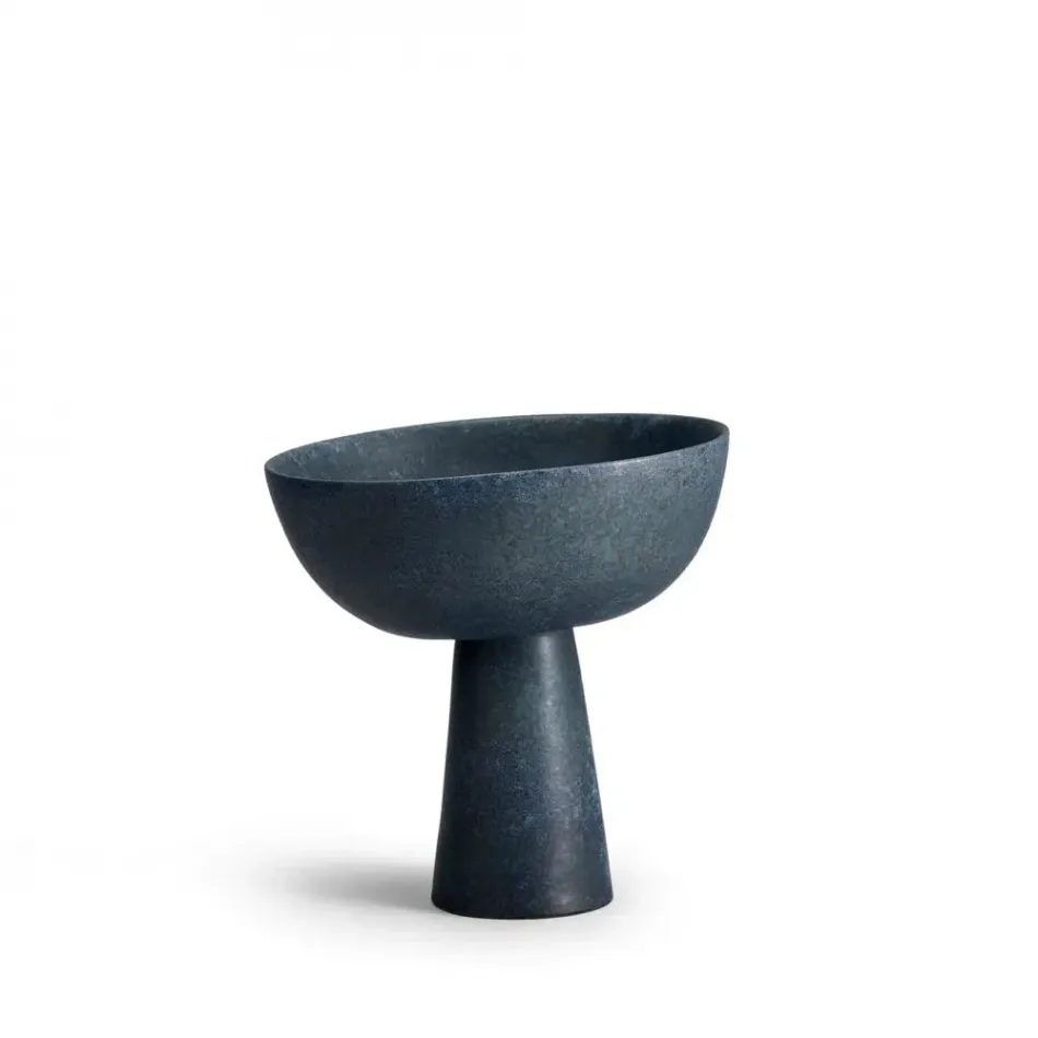 Terra Bowl on Stand Iron Small 7.25 x 7.75" - 18 x 20cm