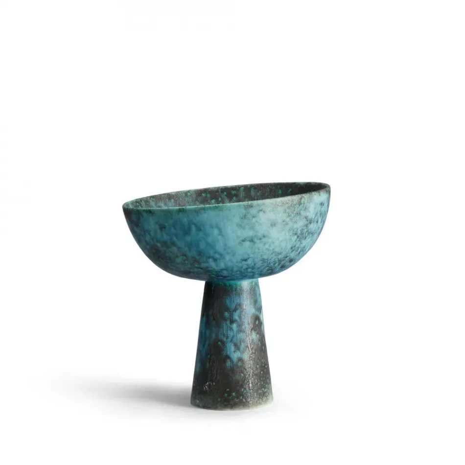 Terra Bowl on Stand Bronze Small 7.25 x 7.75" - 18 x 20cm