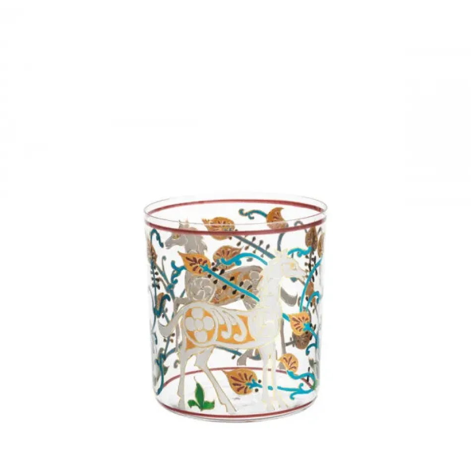 Double Old Fashioned Tumbler Light Alhambra - Horses