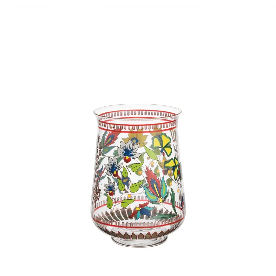 Oriental Flowers Tumbler Indian Flowers large
