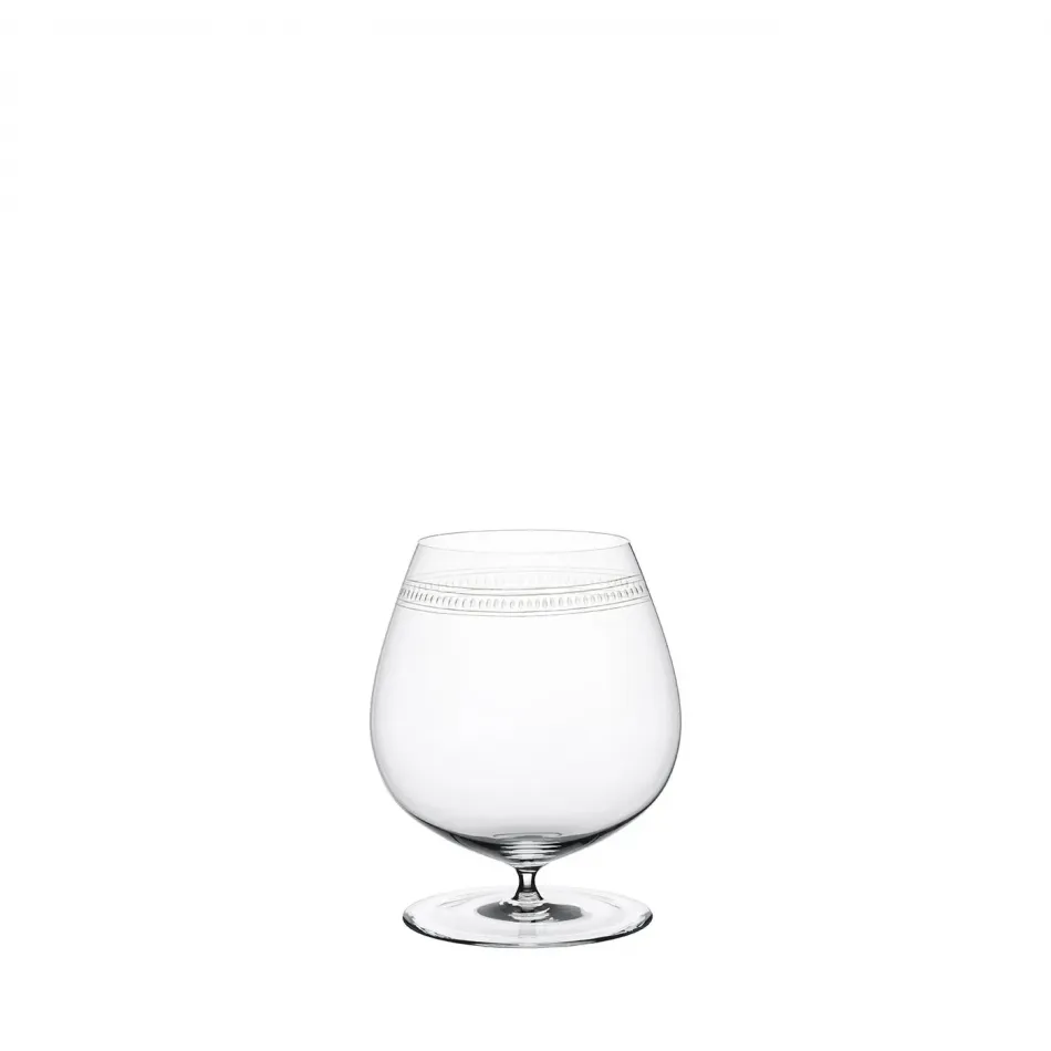 Brandy snifter III. pearlborder