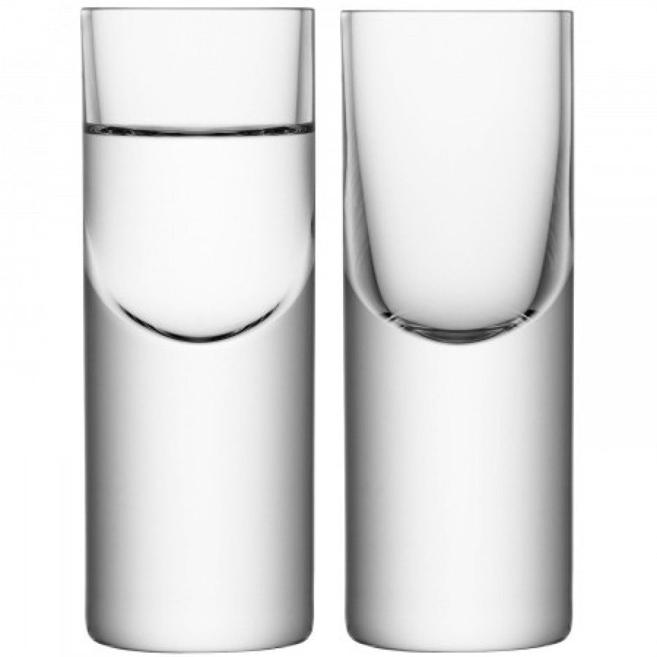 Boris Shot Glass 2 oz Clear, Set of 2