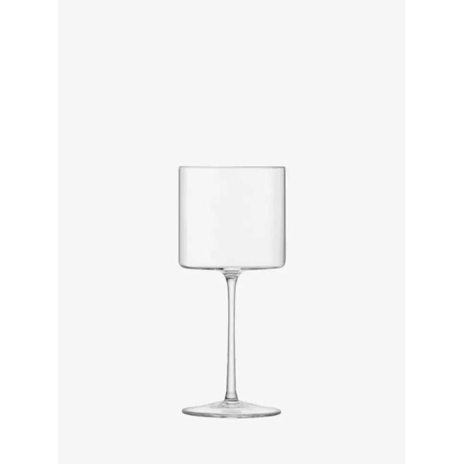 Otis Red Wine Glass 10 oz Clear, Set of 2