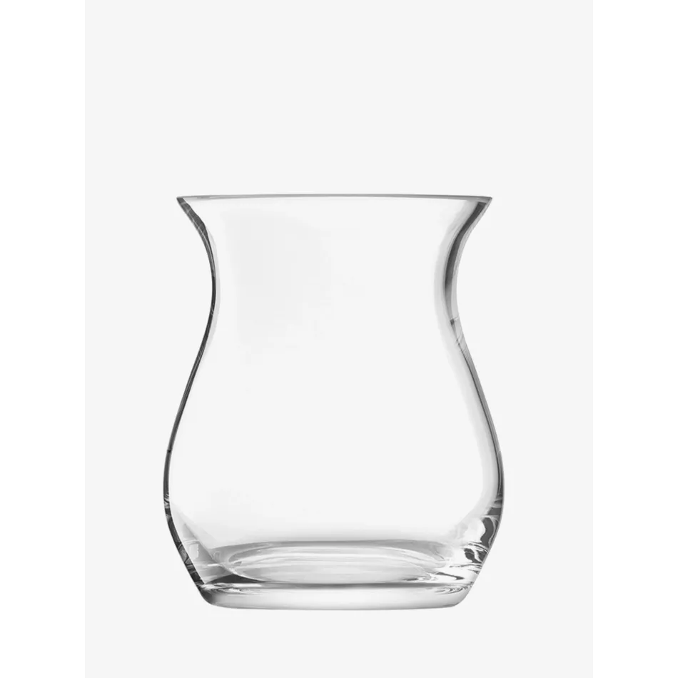 Flower Open Posy Vase Height 9 in Clear