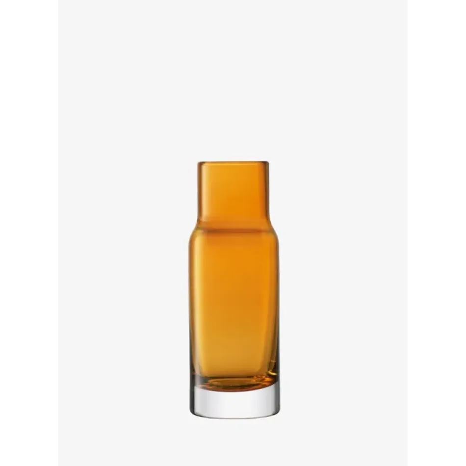 Utility Vase Height 7.5 in Amber