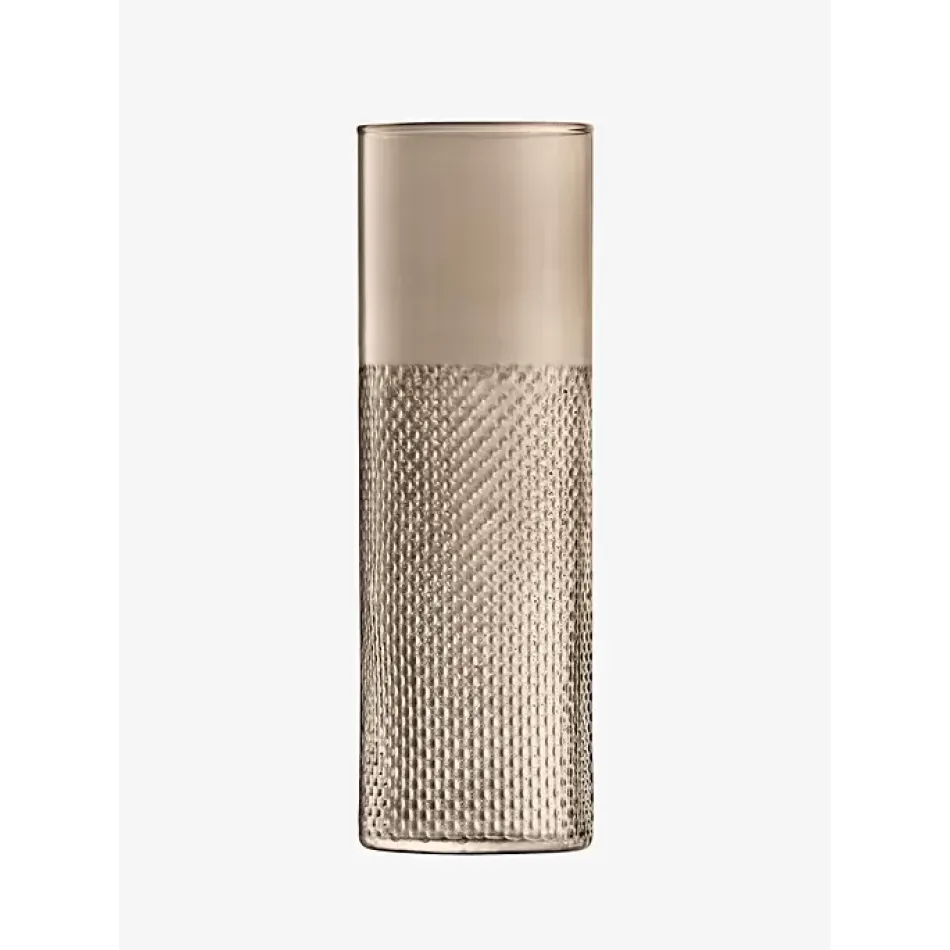 Wicker Vase Height 15.75 in Taupe