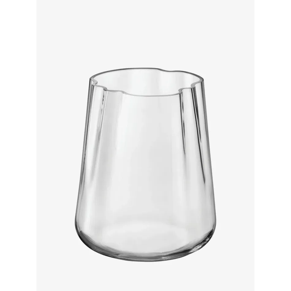 Lagoon Vase/Lantern Height 9.5 in Clear