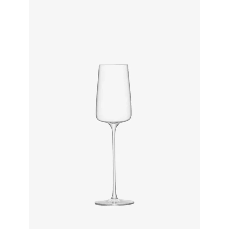 Metropolitan Champagne Flute 8 oz Clear, Set of 4