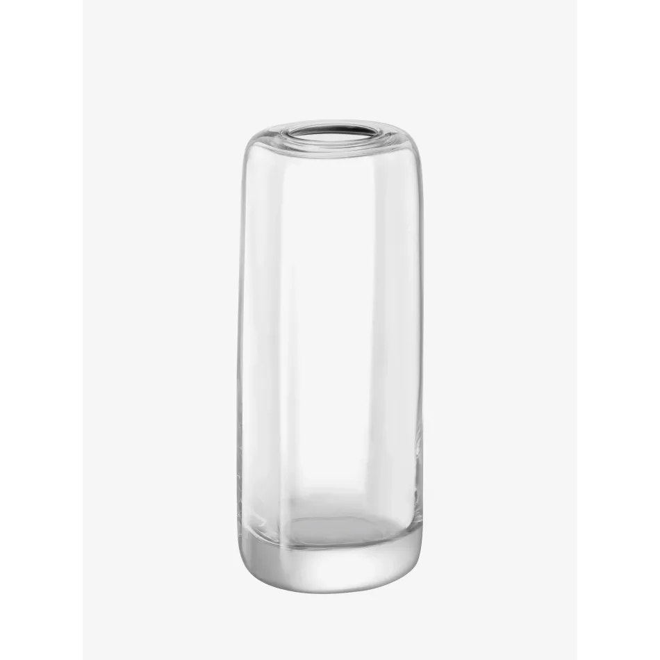 Melt Vase Height 13.5 in Clear