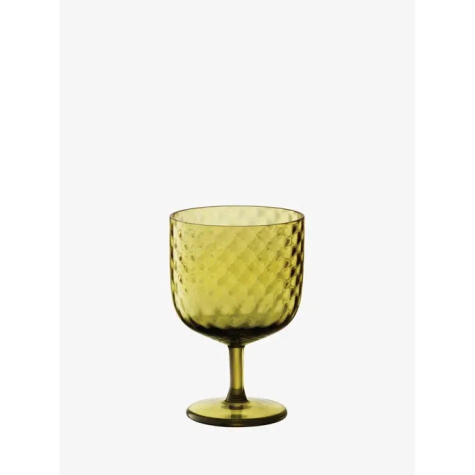 Dapple Wine Glass 11 oz Woodland Green, Set of 2