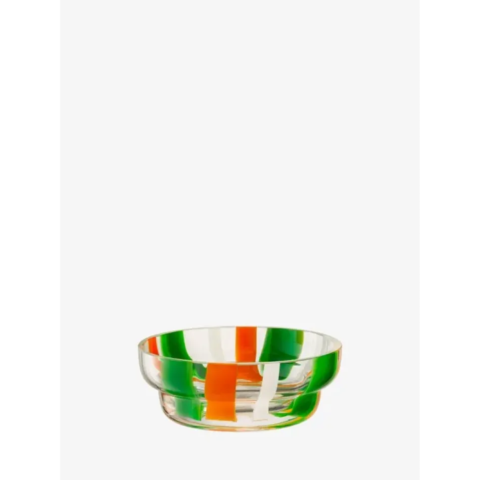 Folk Bowl Round 6 in Green/Orange/White