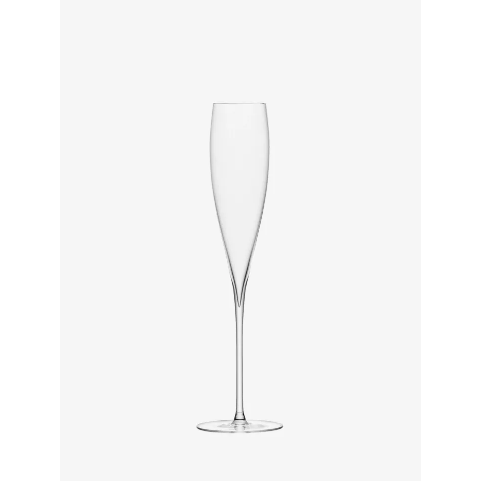 Savoy Champagne Flute 7 oz Clear, Set of 2